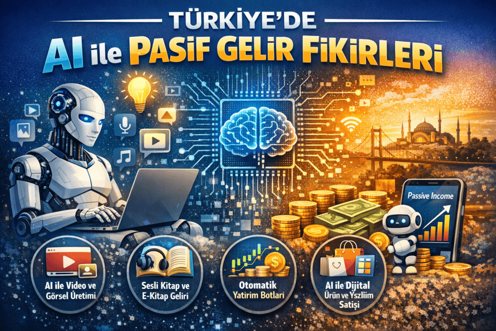 Türkiye’de AI ile Pasif Gelir Fikirleri