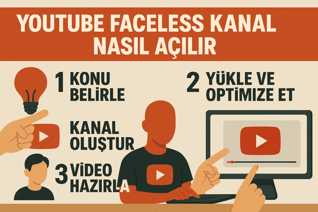 AI ile Faceless YouTube Kanalı Nasıl Açılır?